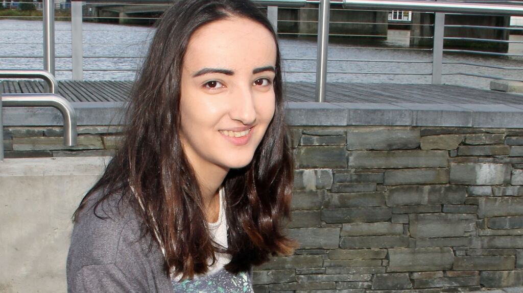 Nadezda Prochukhan, who got 615 points in her Leaving Cert and is now studying at Trinity College