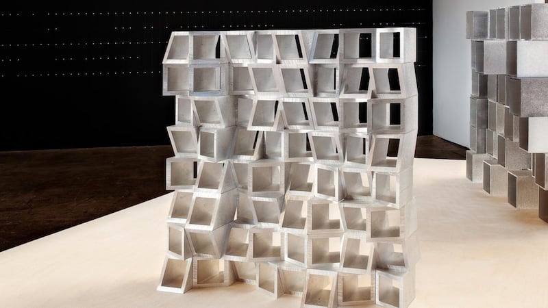 Corban Walker’s Untitled (64 Stack): on display at Royal Hibernian Academy, 15 Ely Place, until August 10th.