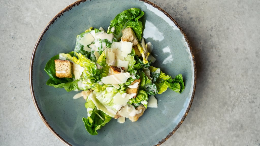Caesar salad. Photograph: iStock