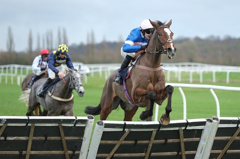 Captain Bellamy has been disqualified and his rider Lorcan Williams suspended for 14 days after after excessive use of the whip at Newbury's Wednesday meeting. Photograph: Alan Crowhurst/Getty Images