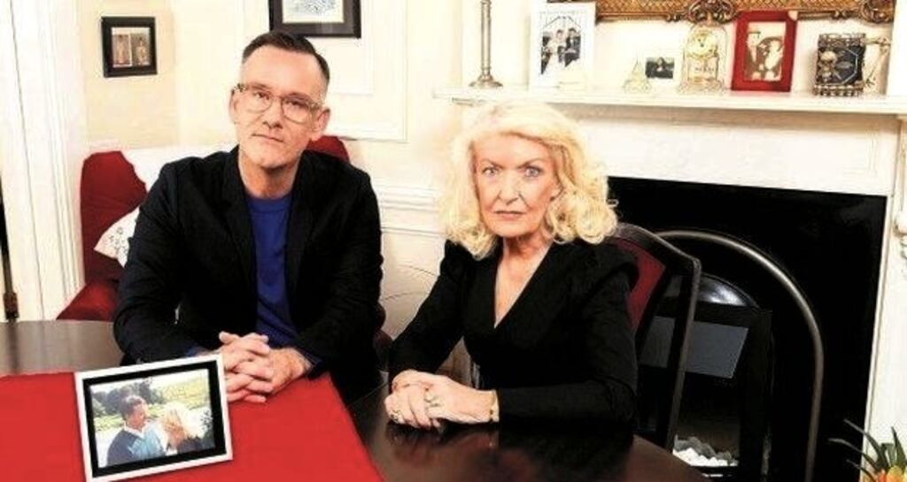 Brendan Courtney and his mother Nuala in We Need to Talk about Mam. Photograph: RTE