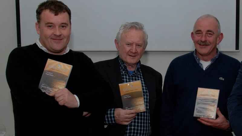At the launch of Follow the Fly, from left, Richie Johnston, Niall Tóibín and Charlie Stuart.