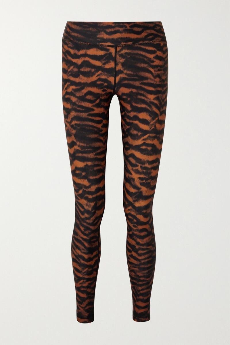 Tiger print leggings, €129, The Upside