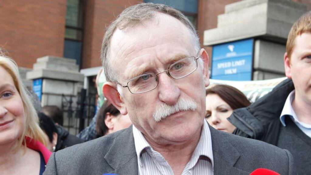 Blaming the non-delivery of housing on anti-social behaviour was not acceptable since no other community was punished for the actions of a few, said Sinn Féin TD Dessie Ellis. Photograph: Collins