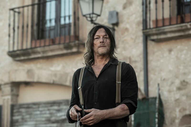 Norman Reedus as Daryl Dixon. Photograph: Manuel Fernandez-Valdes/AMC