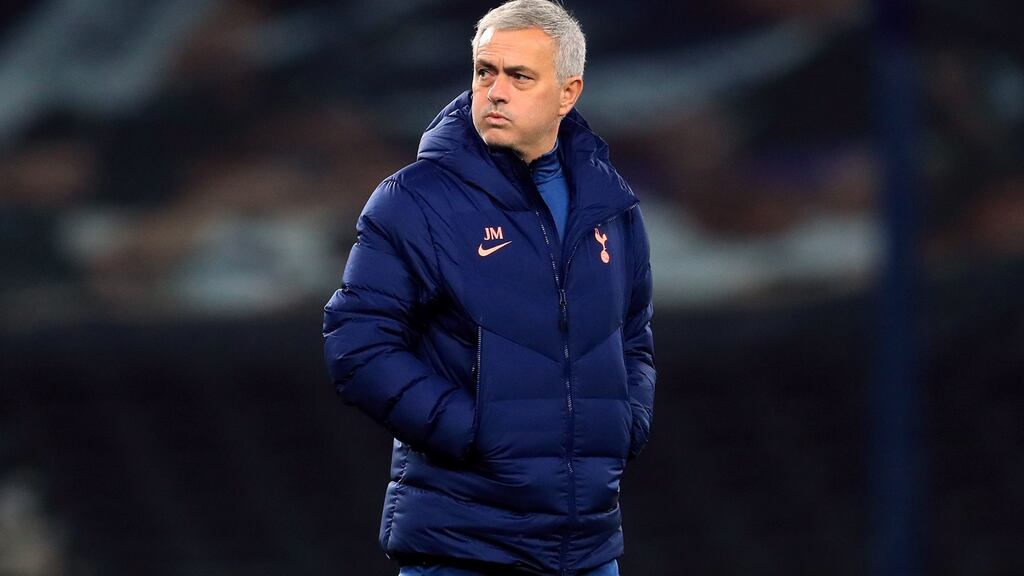 Tottenham Hotspur manager Jose Mourinho refused to say that Spurs are in title contention despite their impressive start. Photograph: Adam Davy/PA Wire