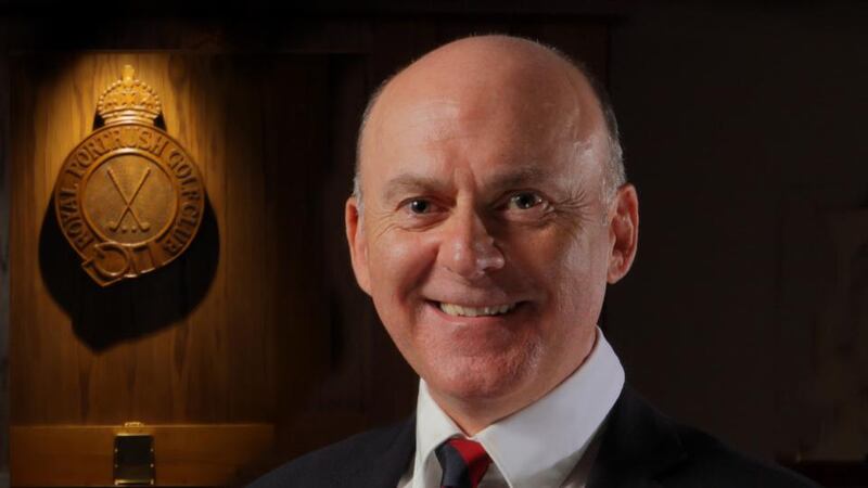 Royal Portrush Golf Club captain Ian Kerr: “While this year may not look very pretty from a profit and loss point of view, we can weather the storm.” Photograph: Ciaran Clancy