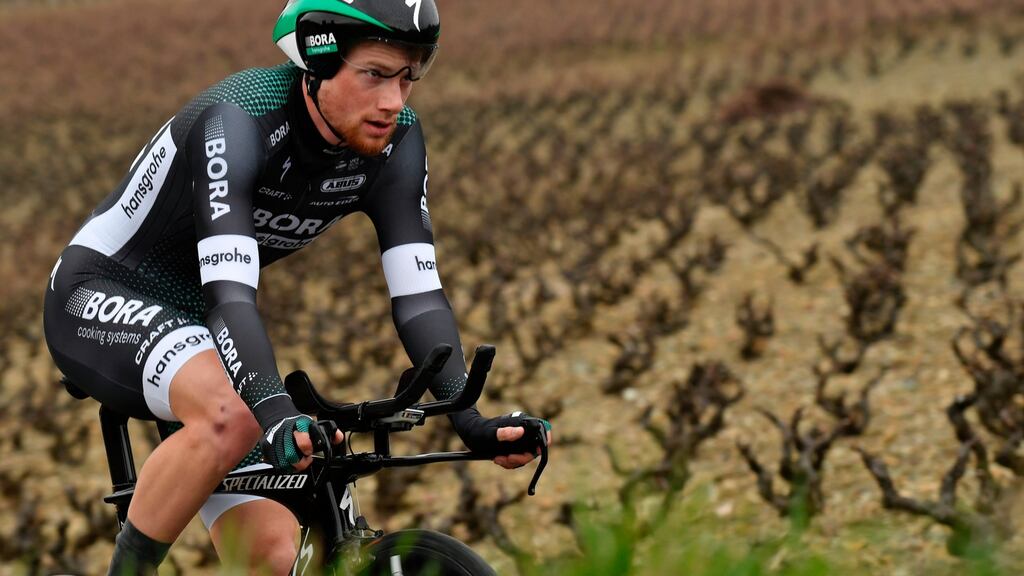 Ireland’s Sam Bennett: “I stopped early on the final stage into Nice on Sunday to begin my recovery for Milan San Remo.” Photograph: AFP Photo