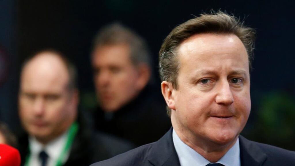 British prime minister David Cameron: Advanced a substantial £1.5bn package in an attempt to break the deadlock. Photograph: Reuters