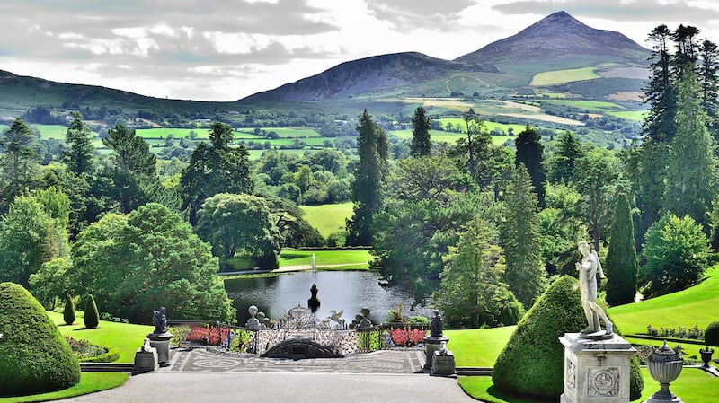 Powerscourt Estate located in Enniskerry, Co Wicklow, Ireland,