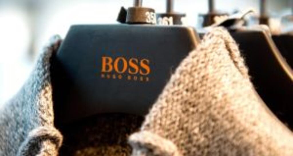 Hugo Boss said it would aim for average sales growth in the high-single digits in the coming years