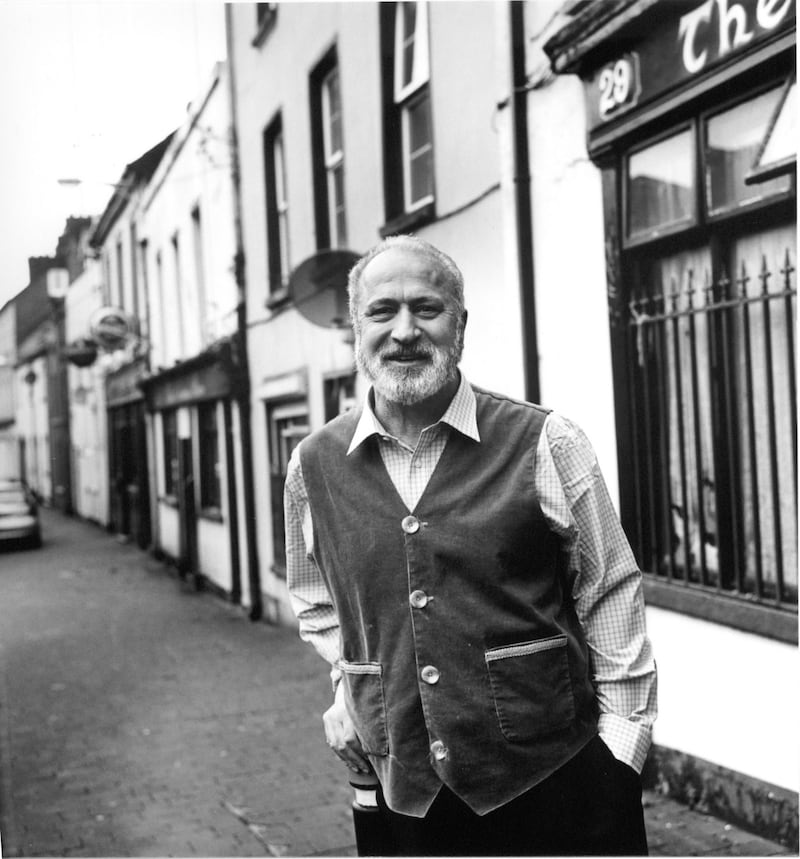 Poet Seán Ó Ríordáin. Photograph: John Minihan