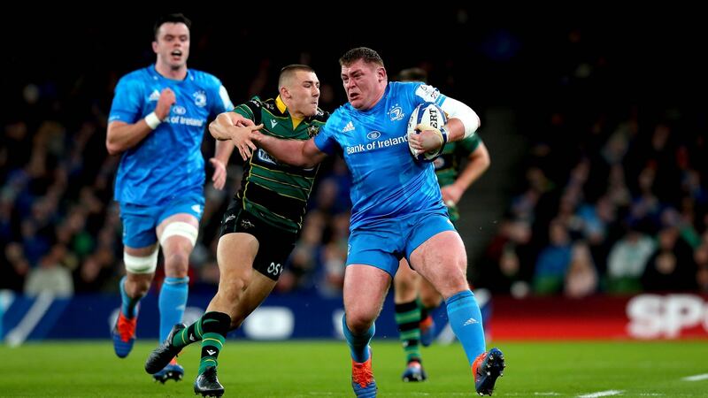 Tadhg Furlong took the path less-trodden into the Leinster first team. Photograph: Ryan Byrne/Inpho