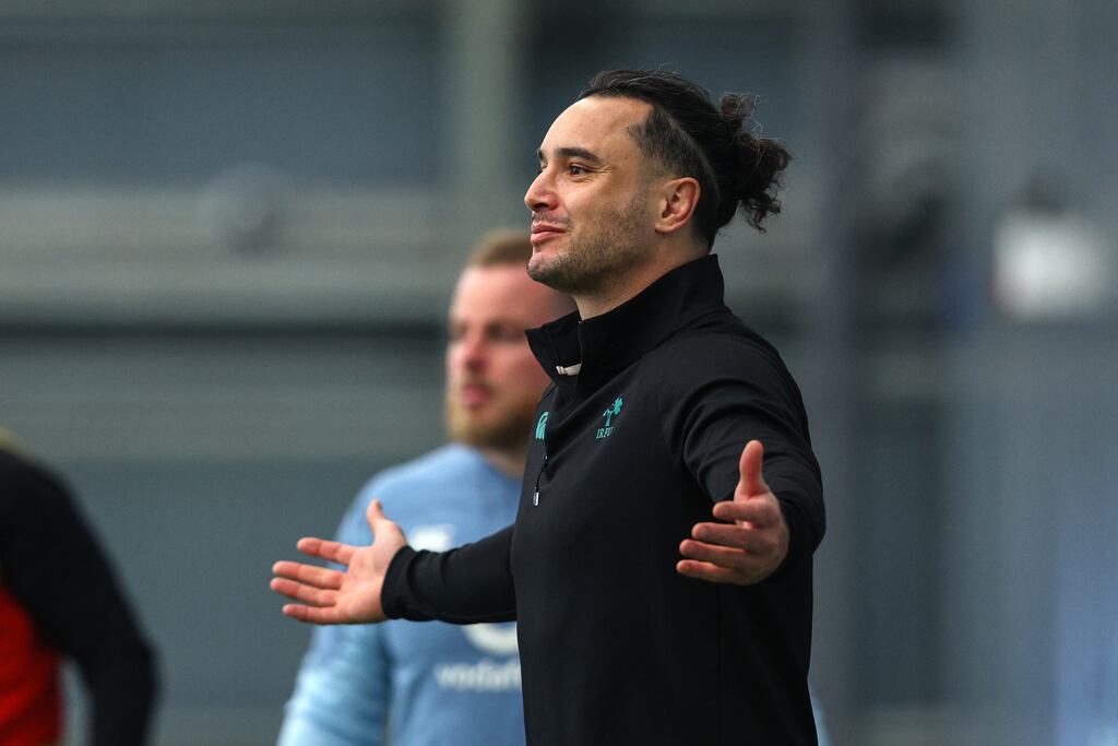 James Lowe was in his usual flying form ahead of Leinster hosting Northampton for the second successive year in the last four of the Champions Cup. Photograph: Ben Brady/Inpho