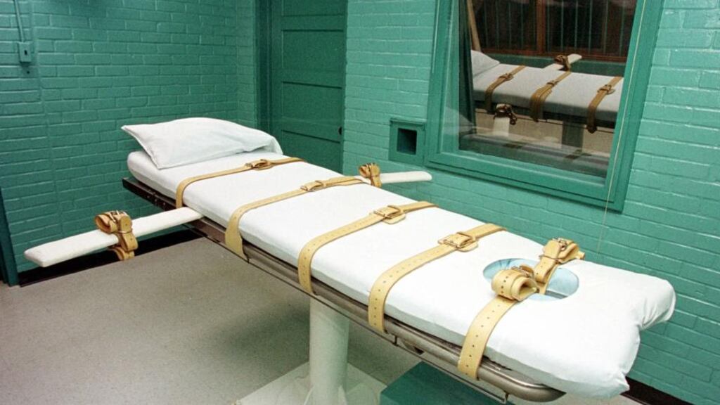 Nebraska now joins 18 other states and Washington, DC, in banning the death penalty. Photograph: Paul Buck/AFP/Getty Images