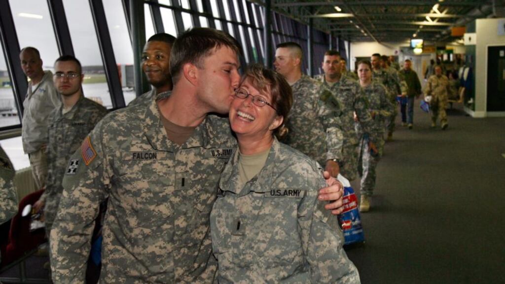 US troops at Shannon airport. File Photograph: Matt Kavanagh/The Irish Times