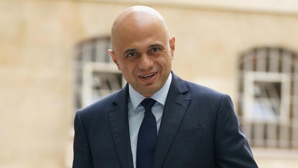 British health secretary Sajid Javid said the policy had been suspended and would not go ahead from October 1st. Photograph: PA