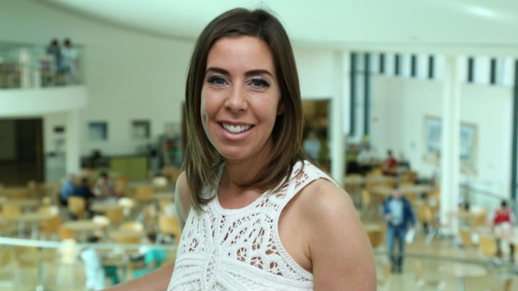 Niamh Flynn, sports psychologist, certified hypnotherapy instructor and author, runs a migraine clinic in Galway. Photograph: Joe O’Shaughnessy