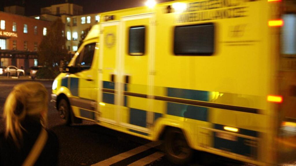 A spokesman for HSE South said yesterday an ambulance was called to the Tir Cluain Housing Estate at 6.41pm on Saturday and was onsite by 6.59pm to tend to James Casey Butler. Photograph: Dara Mac Dónaill/The Irish Times