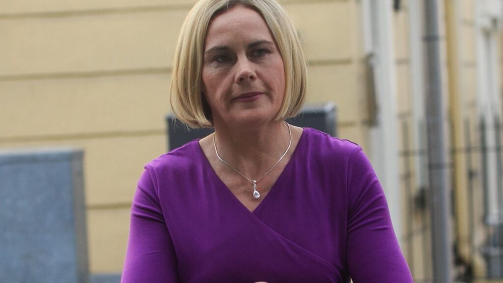 Sarah Keane who addressed the Oireachtas committee on Friday. Photograph: Gareth Chaney/Collins