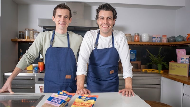 Kevin Glynn (left) and David Nolan, founders of Butternut box