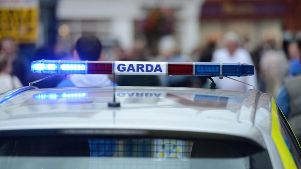The Newbridge to Milltown road was closed after the fatal crash at Hawkfield, Co Kildare, to facilitate Garda forensic collision investigators, and local diversions were put in place. Photograph: Frank Miller/The Irish Times