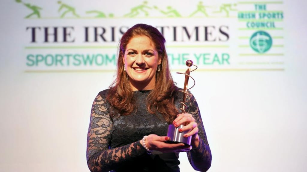 Ireland rugby captain Fiona Coghlan has won The Irish Times/Irish Sports Council Sportswoman of the Year award for 2013. Photograph: Donall Farmer/Inpho