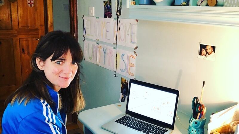 Dr Rosie Mangan believes her scientific training is helping her through neurological rehabilitation.