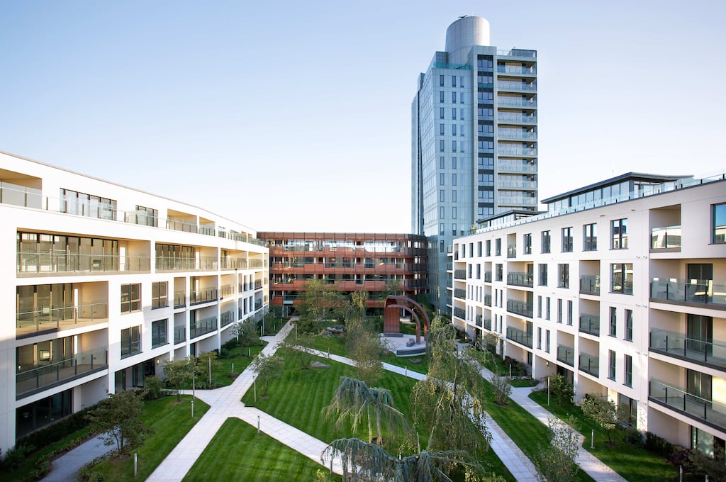 The debts are secured against a number of high-profile Kennedy Wilson co-owned apartment schemes in the Republic, including the Elysian in Cork City (above). Photograph: Kennedy Wilson