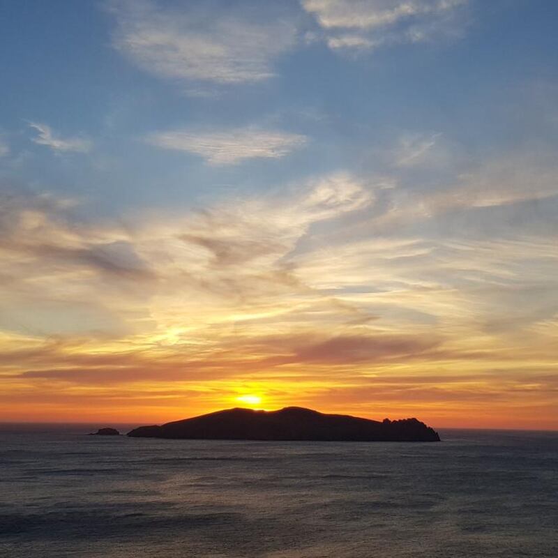 The ‘Sleeping Giant’ Blasket island. Photograph: Lesley Kehoe