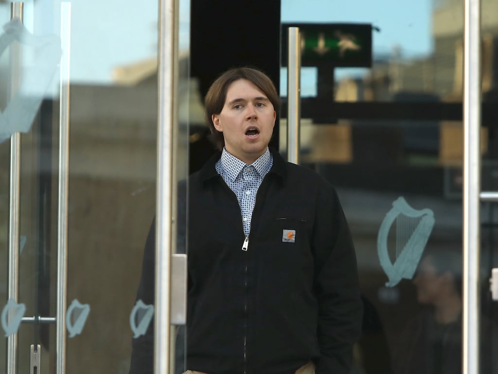 Denis Morris (24) pleaded guilty to stalking a woman at a hotel on Harcourt Street, Dublin. Photograph: Collins Courts