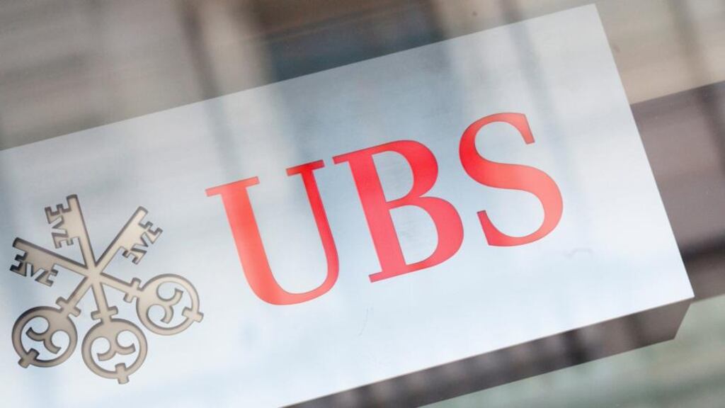 UBS aims to return at least half its profits to shareholders if it maintains capital of at least 13 per cent. Photograph: Reuters