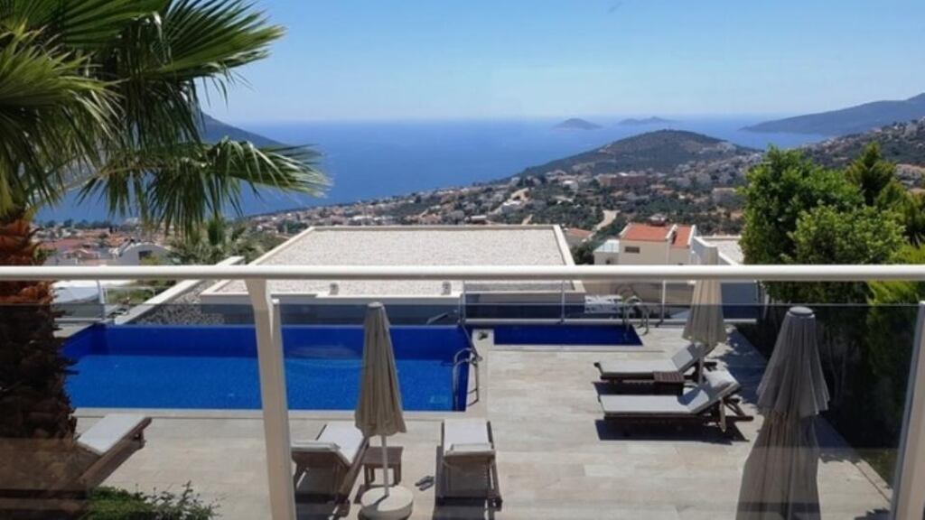 Turkey: this 310sq m (3,336sq ft) house with infinity pool has views of Kalkan Bay