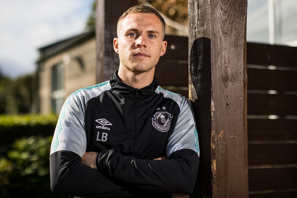 Liam Burt joined Shamrock Rovers from Bohemians in 2023. Photograph: Laszlo Geczo/Inpho