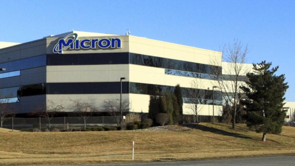 US chipmaker Micron defied expectations when share price remained stable even as it projected revenues would fall way short of expectations. Photograph: Reuters