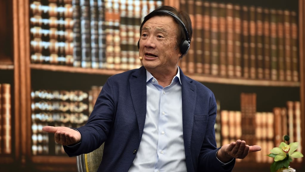 Huawei founder and chief executive Ren Zhengfei said he was surprised at the extent to which Washington had attacked his corporation. Photograph: Hector Retamal/AFP/Getty