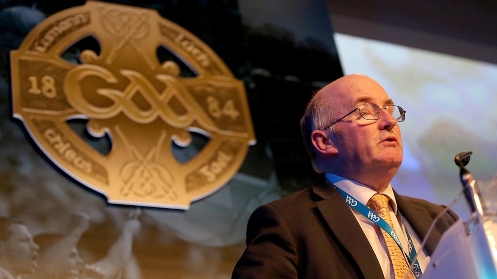 John Horan: In the last election in 2017, there was a total valid poll of 278 and current president Horan won on the first count with 140 votes. Photograph: Donall Farmer/Inpho