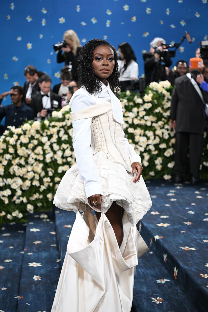 Met Gala: Danielle Deadwyler. Photograph: Nina Westervelt/The New York Times