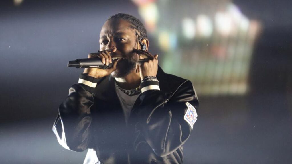Kendrick Lamar: vital, politically assertive, straight-banging music. Photograph: Caitlin O’Hara/New York Times