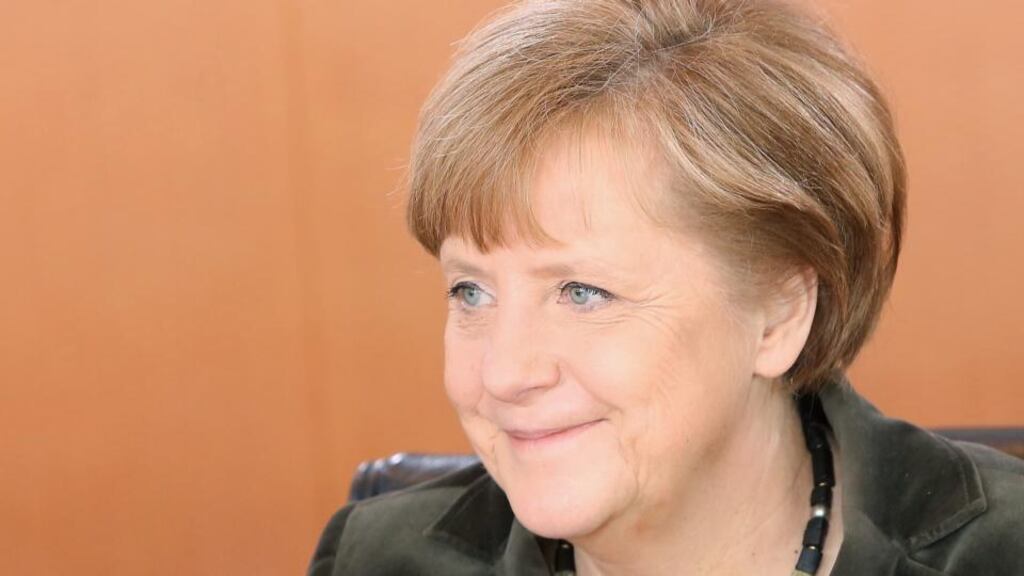 German chancellor Angela Merkel wants to have European data managed within Europe, by European firms subject to more stringent EU data protections. Photograph: Adam Berry/Getty Images