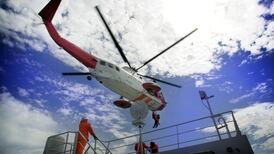 Two coast guard helicopters respond to distress call