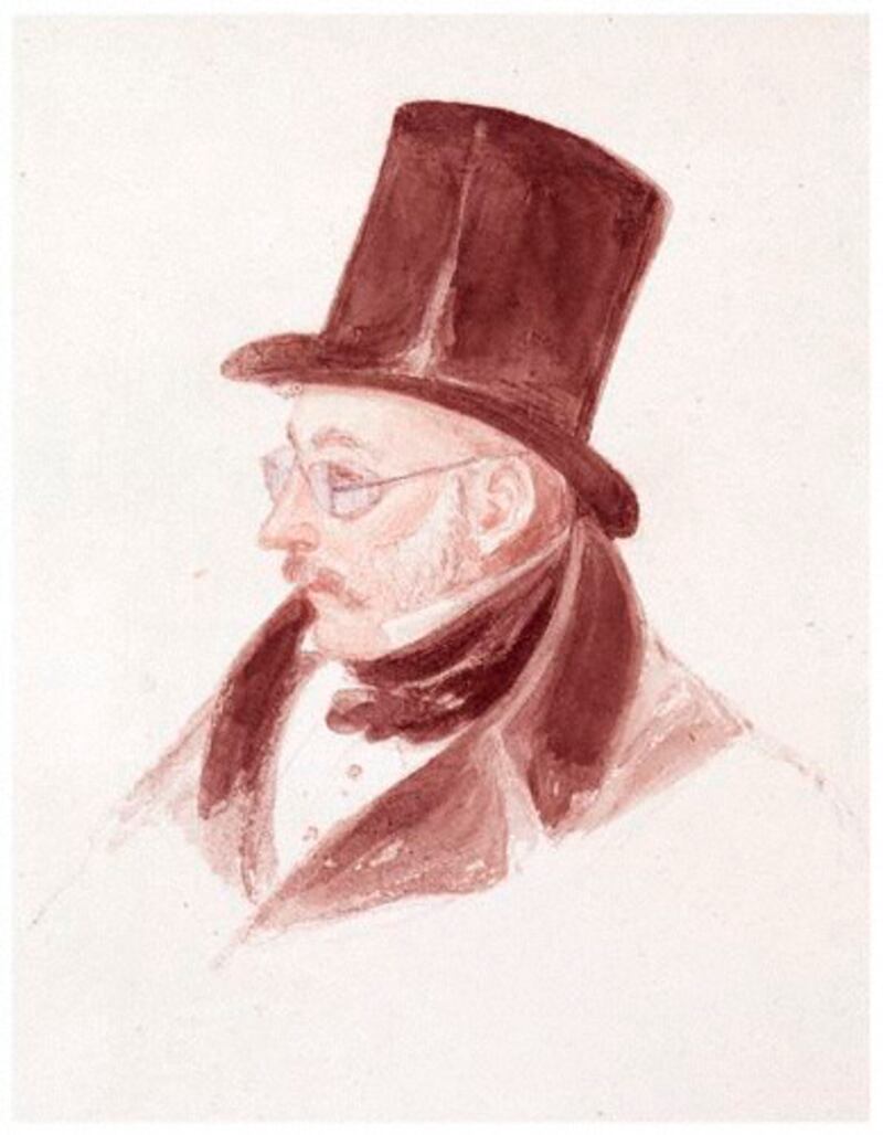 Watercolour of Sir William Hay MacNaghten, the year of his death by James Atkinson. Photograph: National Portrait Gallery