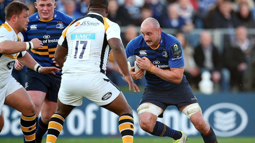 Lock Hayden Triggs has said it is a privelege to play for Leinster. Photograph: Inpho