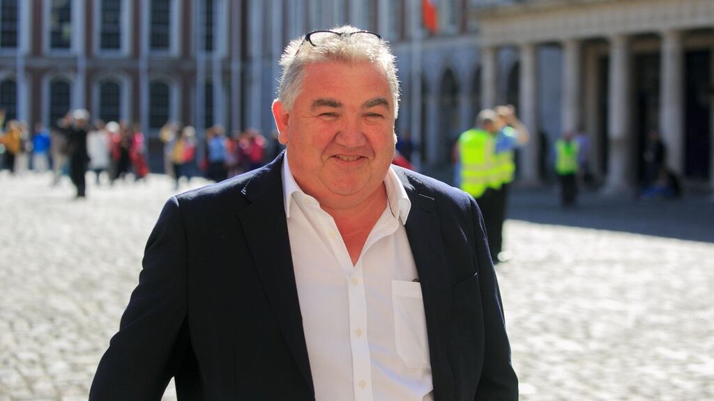 John Kierans, editor-in-chief of the Irish Daily Mirror, at the Charleton tribunal in Dublin Castle. Photograph: Gareth Chaney/Collins