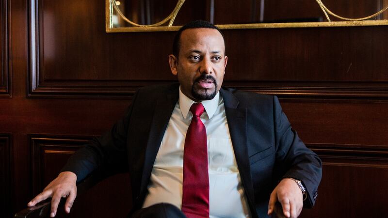 Prime minister Abiy Ahmed of Ethiopia, who was awarded the Nobel Peace Prize. Photograph: Alex Welsh/The New York Times