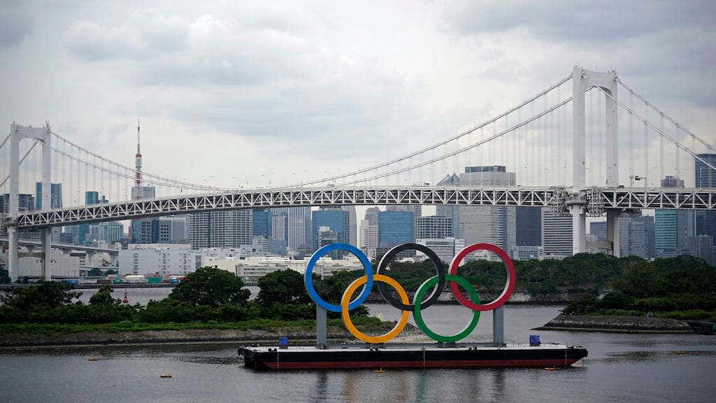 Already postponed from last year because of the pandemic, a scaled-down version of the Games with no foreign spectators is set to start on July 23rd. Photograph: EPA