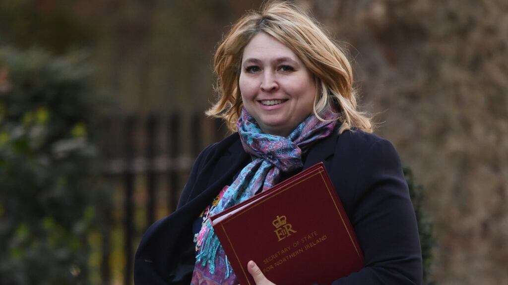Karen Bradley, UK Secretary of State for Northern Ireland.