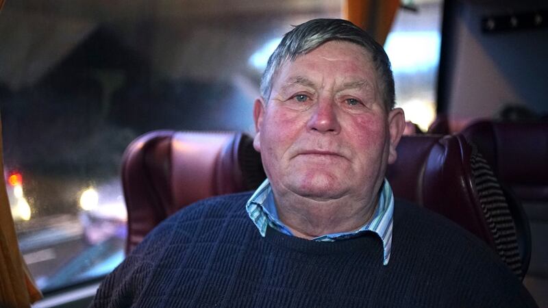 Danny Murphy: “I’d have been blind” only for being able to take a bus to Belfast for a cataract operation. Photograph Enda O’Dowd