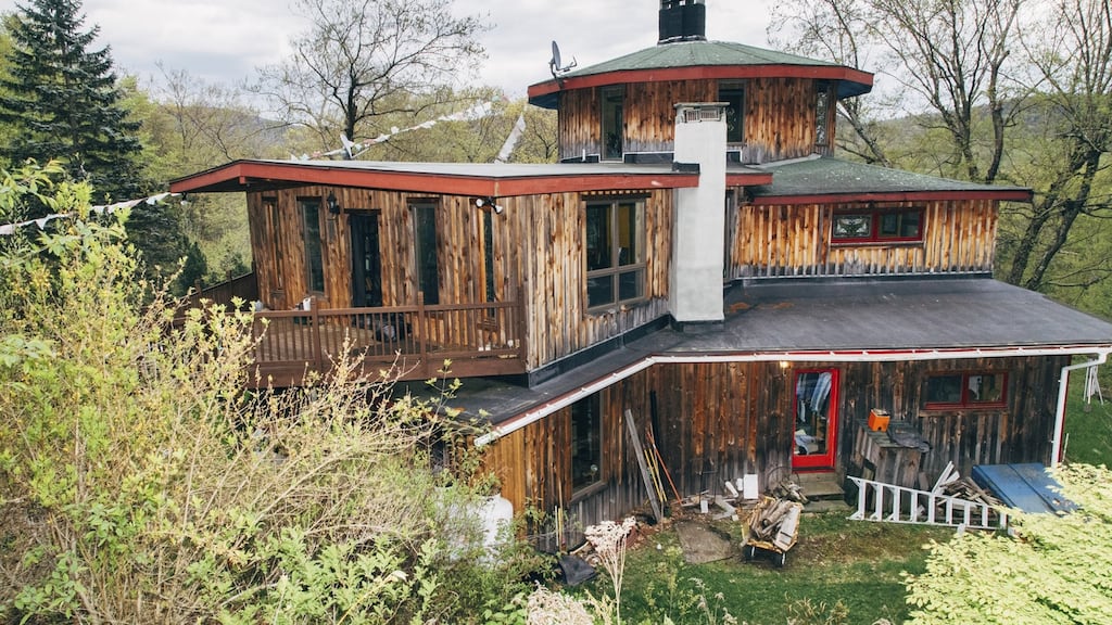 - The home of Nena and Robert Thurman at home in Woodstock, N.Y(Andrew White/The New York Times)