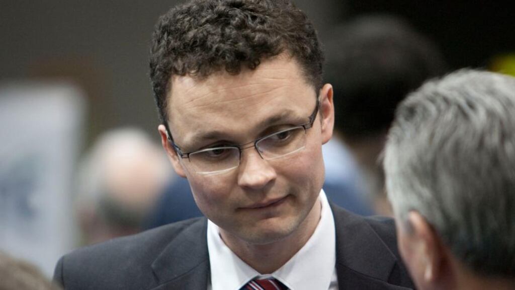 Patrick O’Donovan TD, Fine Gael: said “ordinary working people” in rural areas were “sick to the back teeth of listening to people give out” about them receiving the €100 grant. Photograph: Brian Gavin